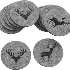 Onderzetter rendier 6 stuks