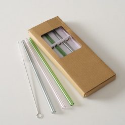 Glazen rietjes 6 stuks