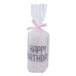 Kaars happy birthday.