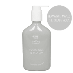 Handzeep my flame - Teamwork makes the dream work