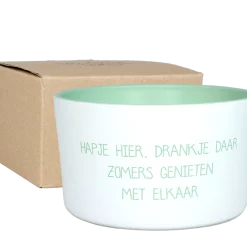 Kaars hapje en drankje