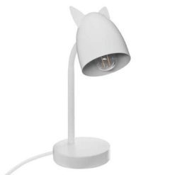 Lamp kat oortjes  wit