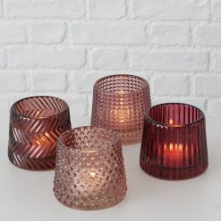 Theelichthouder Sabena roze