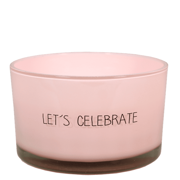 Geurkaars let's celebrate