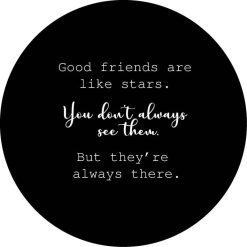 Muurcirkel good friends