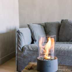 Sfeerhaard grijs Leeff