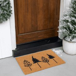 Alternative view of Deurmat kerstboom - kokosmat 40x60cm