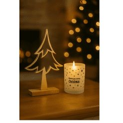 Alternative view of Decoratieve kerstboom goudkleur