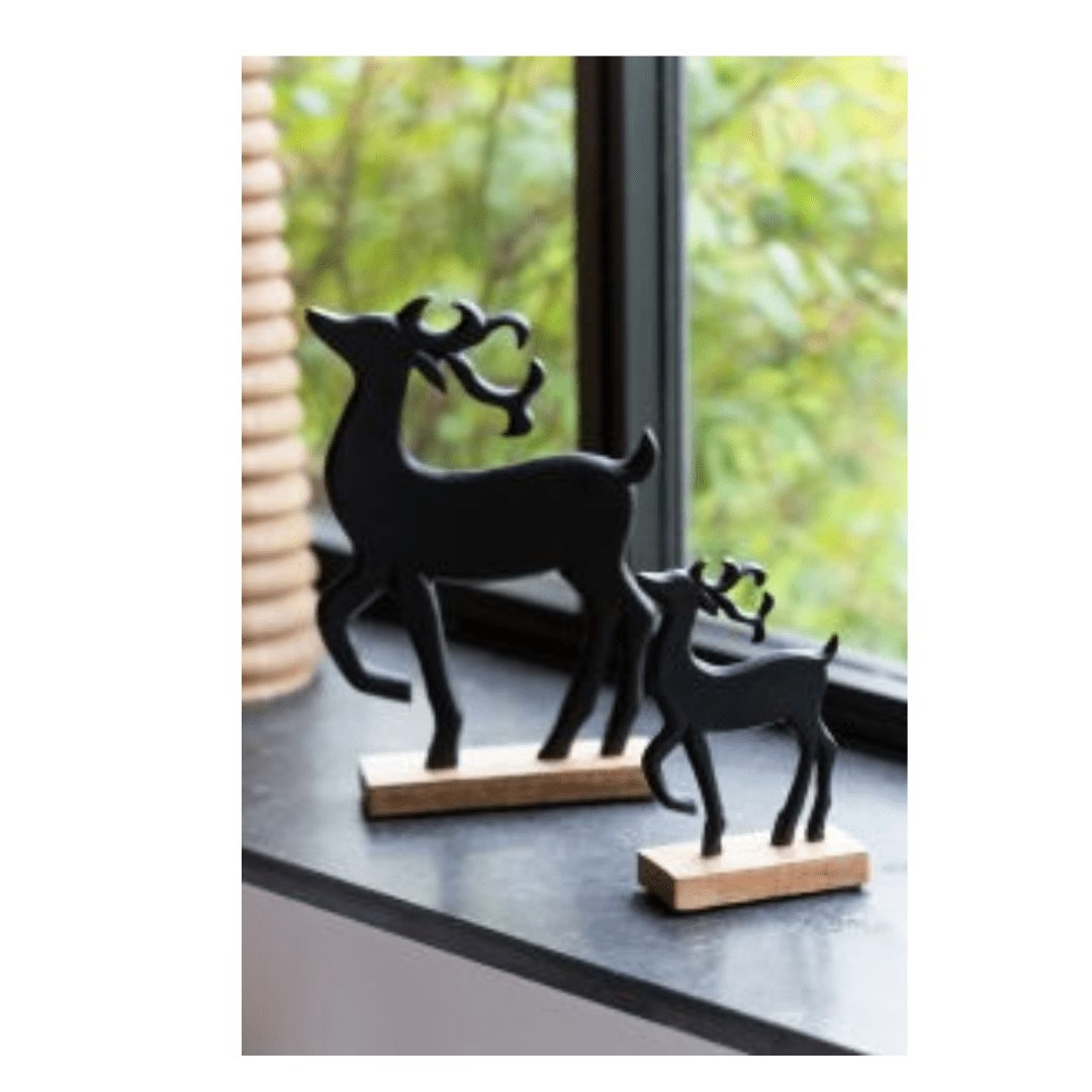 Rendier zwart J-Line - Afbeelding 2