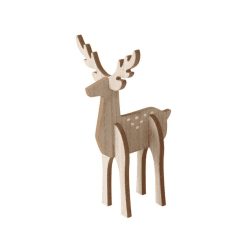 Decoratief houten rendier