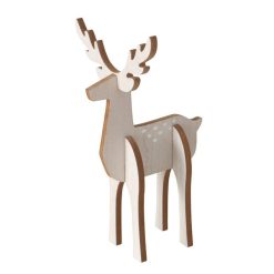 Rendier Rugen creme , 40cm