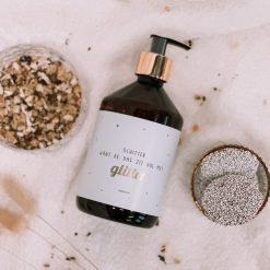 Handzeep schitter want de dag zit vol glitter