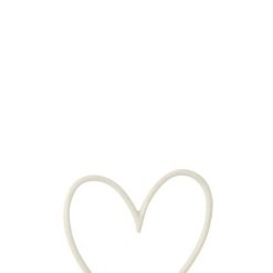 Hart wit metaal J-Line