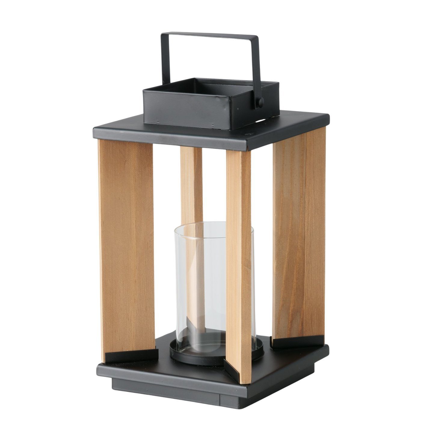 Boltze lantaarn zwart - hout . Ventana