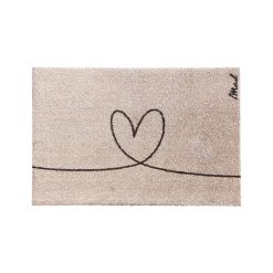 Mad about mats tapijt met afbeelding hart - Cezan