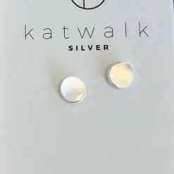 Zilveren oorring cirkel Katwalk Silver