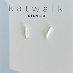 Zilveren oorring Katwalk Silver