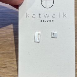 Zilveren oorring Katwalk Silver
