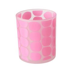 Boltze theelichthouder roze