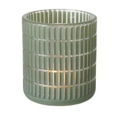 Boltze theelichthouder groen