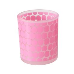 Boltze theelichthouder roze