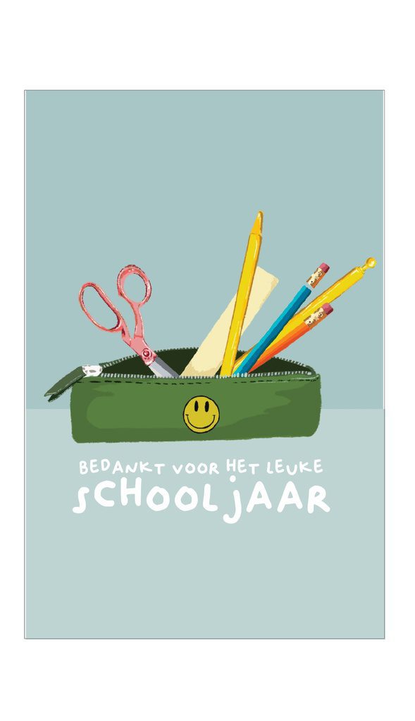 Notitieboekje leuke schooljaar
