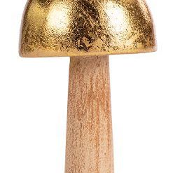 Houten paddenstoel 12cm