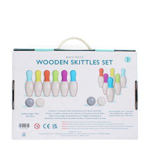 30602 4 wooden skittles set