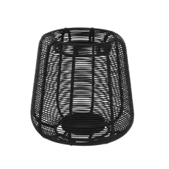 Lantaarn zwart metaal - Sil