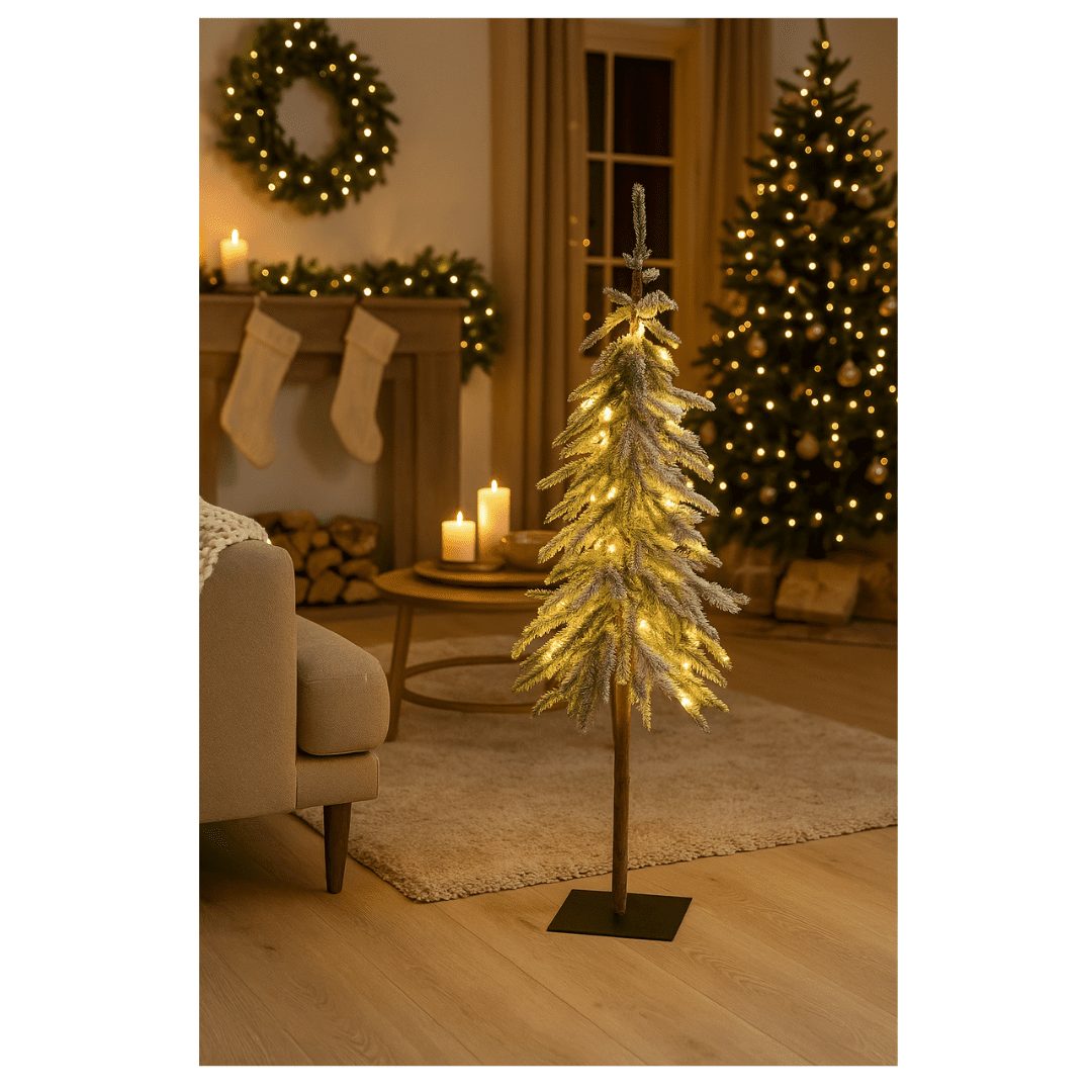 Kerstboom met led - H 145cm - Afbeelding 3
