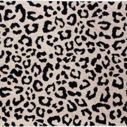 Deurmat luipaardmotief