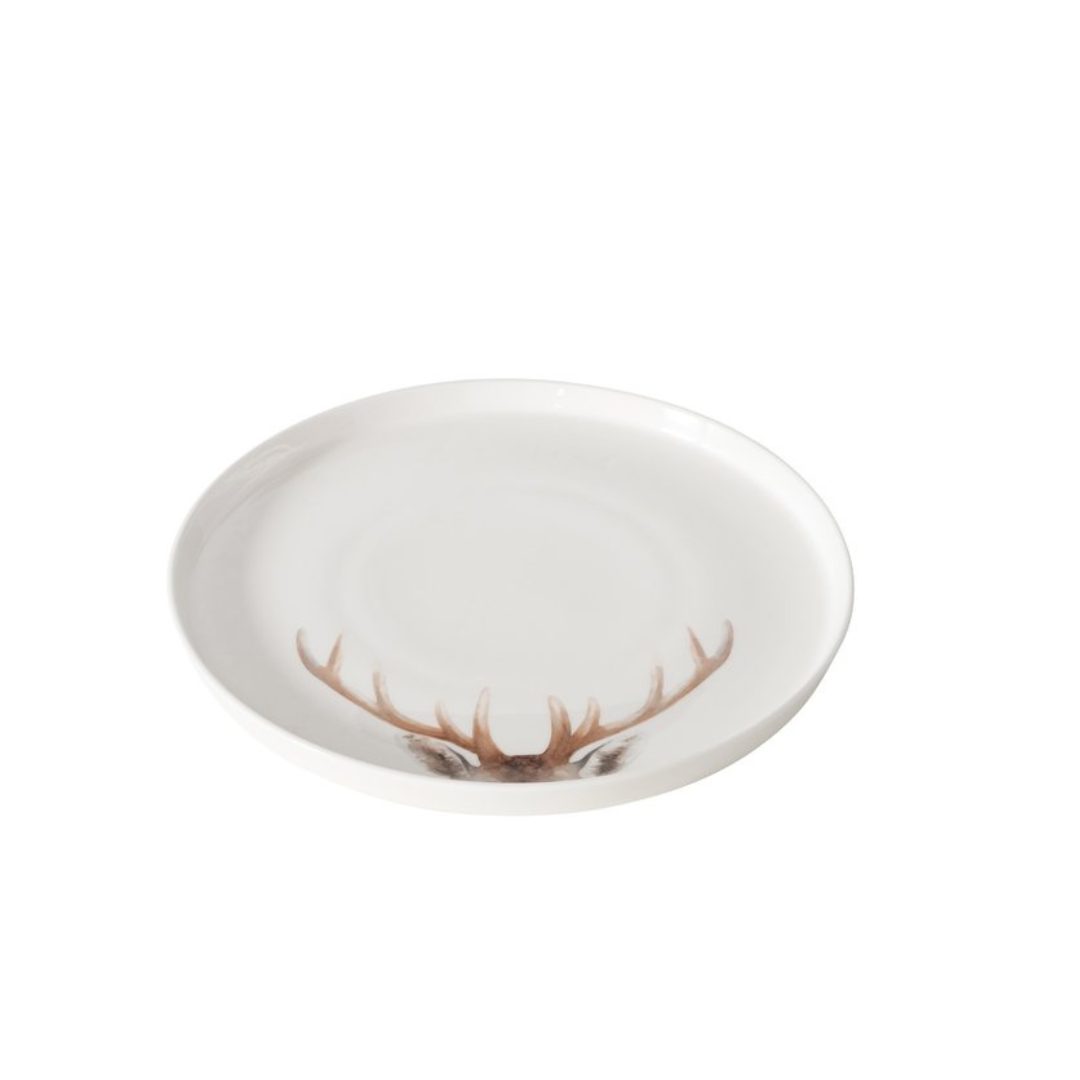 Decoratief dienplateau gewei