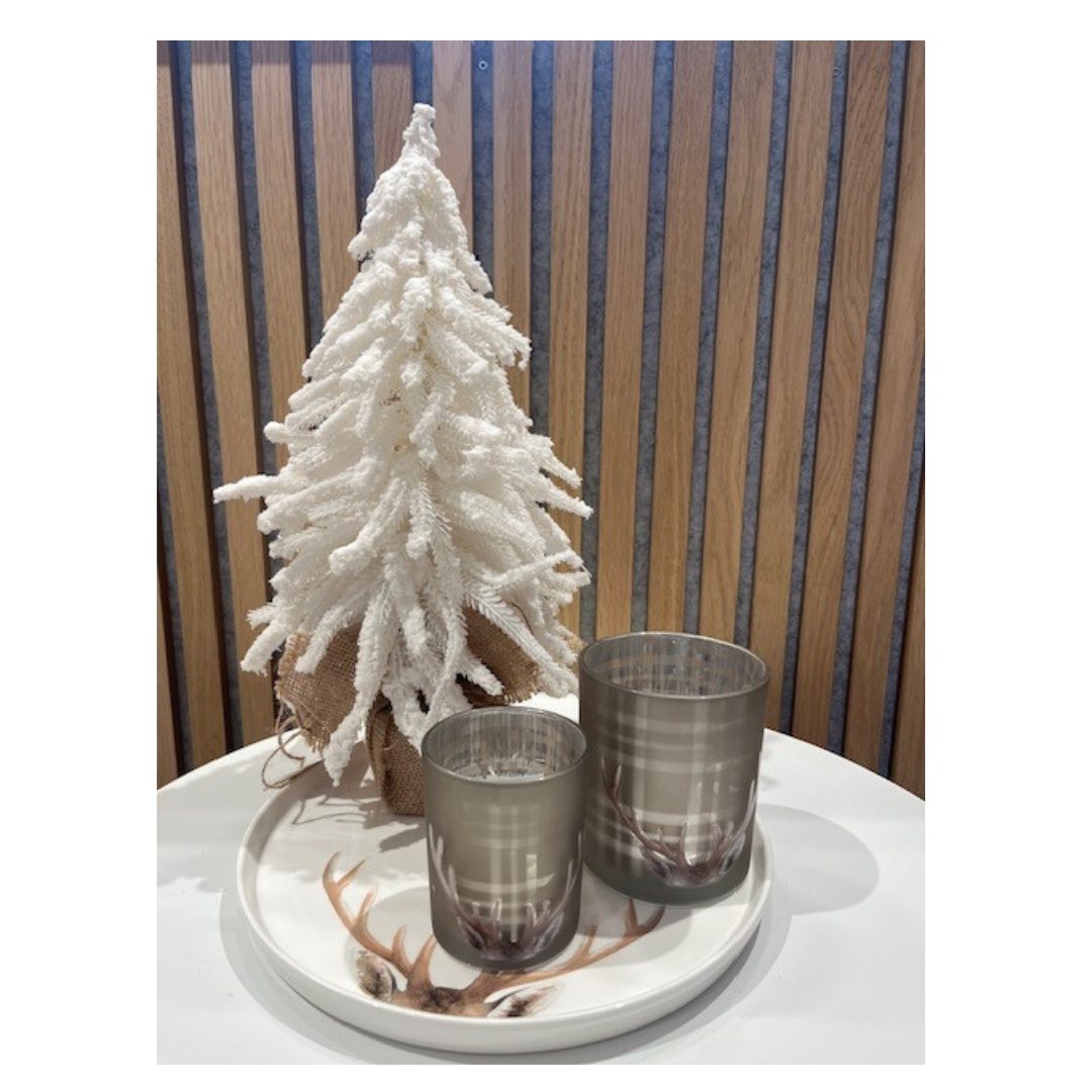 Decoratief dienplateau gewei - Afbeelding 2