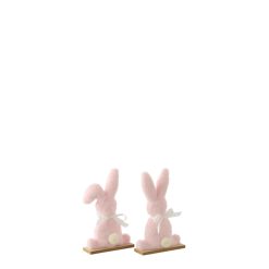 Alternative view of Konijn pluche roze , 1 stuk