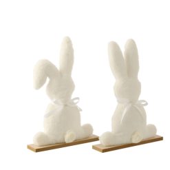 Konijn pluche wit . 1 stuk