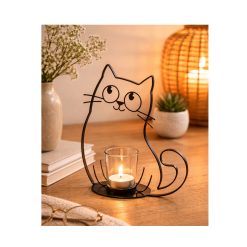 Alternative view of Theelichtouder kat Molie