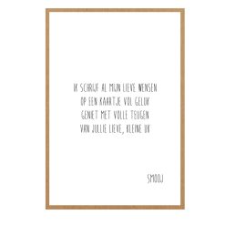 Wenskaart - geboorte