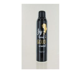 Doucheschuim " jij bent goud waard " 200ml