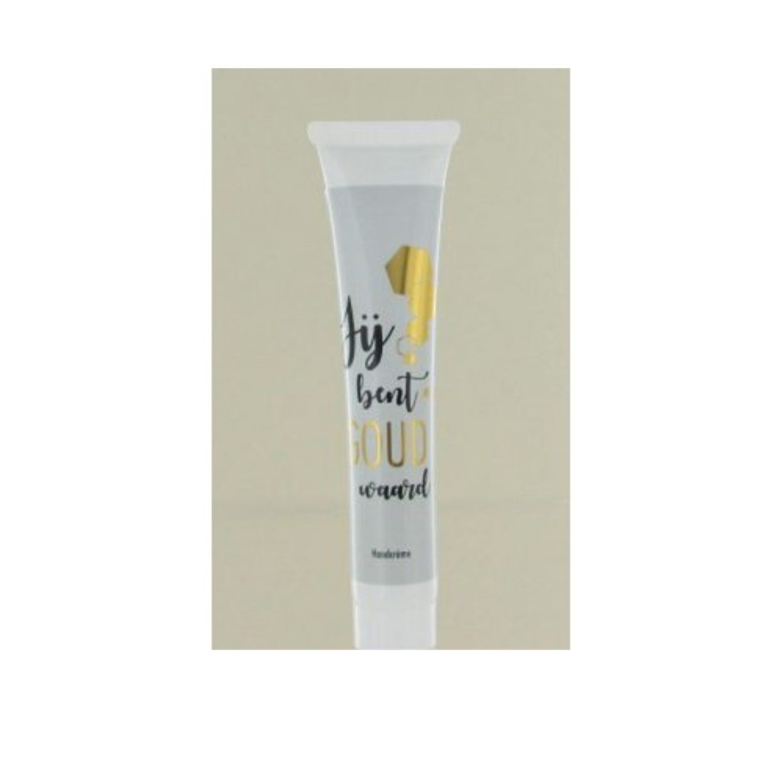 Handcreme " jij bent goud waard "
