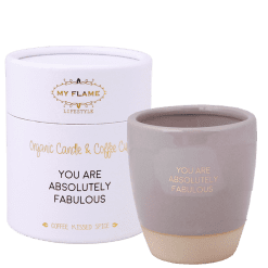 Geurkars in koffiemok . You are absolutely fabulous