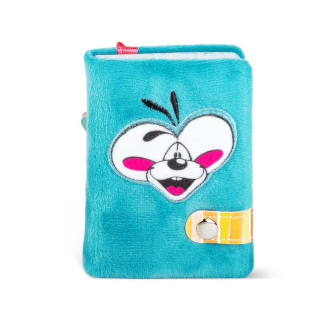Diddl notitieboekje pluche met sleutelhanger . 1 stuk , kleur naar wens - Afbeelding 2