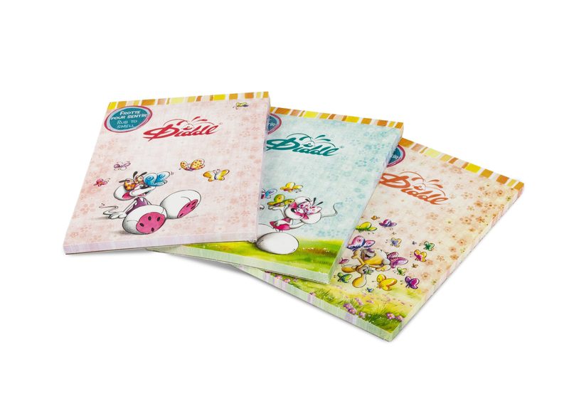 Notitieboek met geur - geurblaadjes . 1 stuk, kleur naar wens